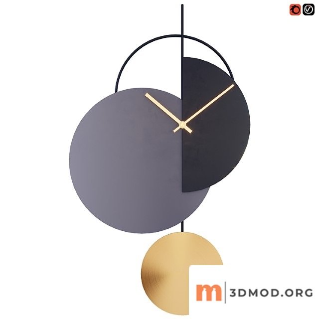 Wall clock levvy