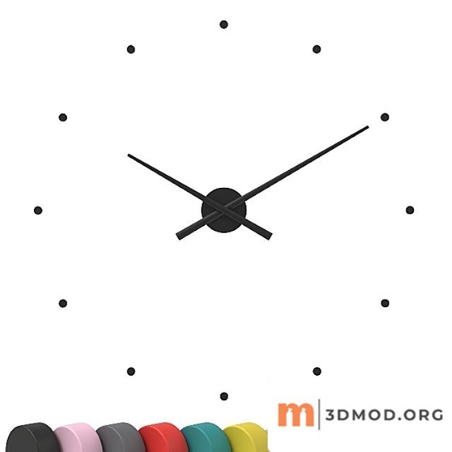 Wall clock nomon