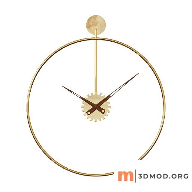 Wall clock revolve