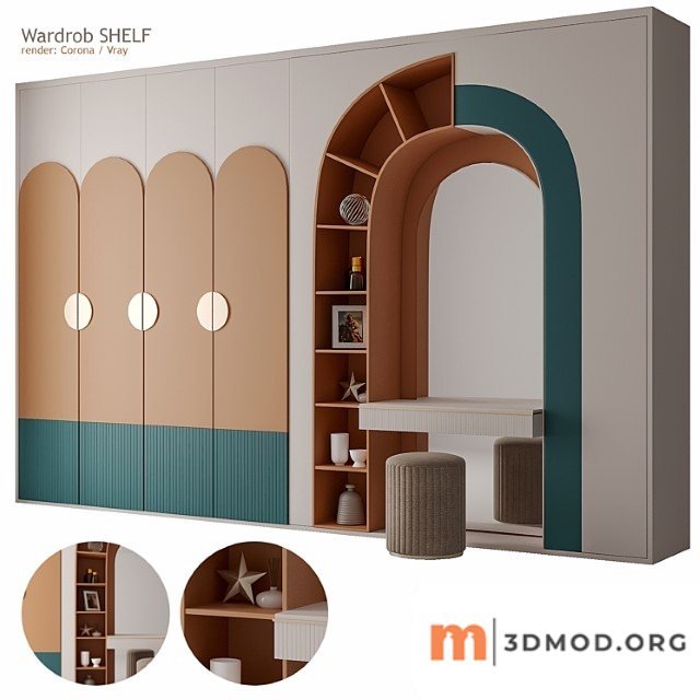 Wardrobe Wardrobe shelf