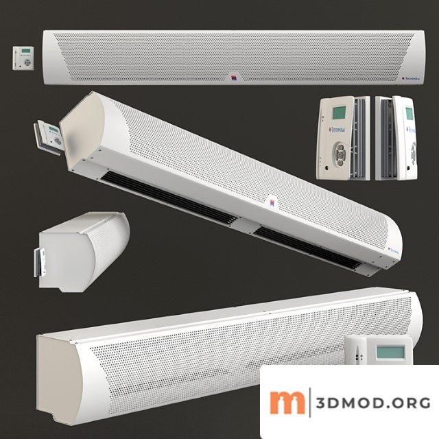 Water heat curtain teplomash kev-98p4121w