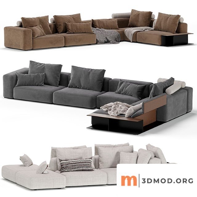 Westside sofa poliform 3 version