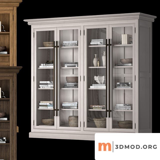 Wide cabinet 20th c