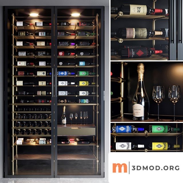 Wine shelf 03