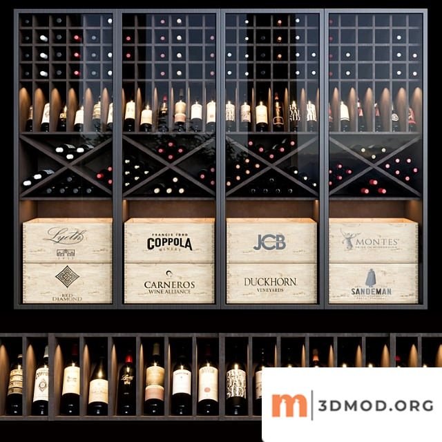 Wine shelf 04