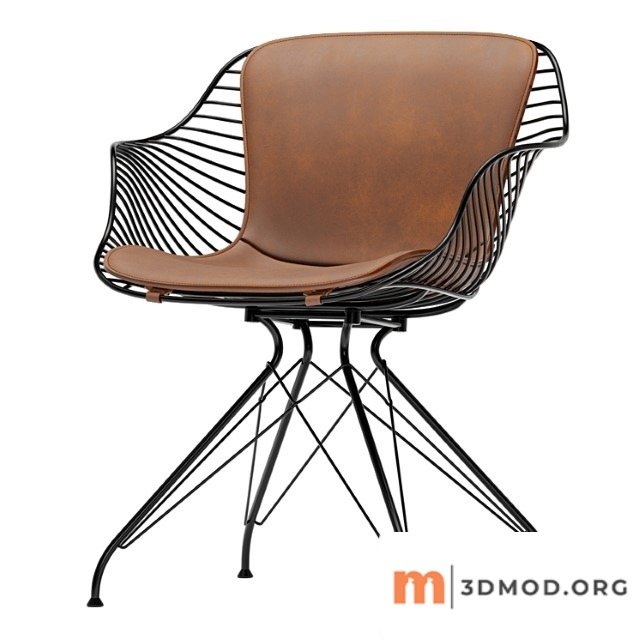 Wire dining chair 2