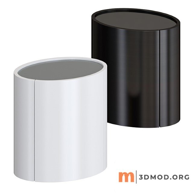 Woltu oval - night stand