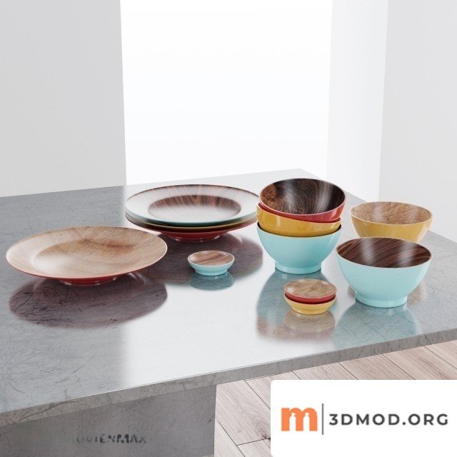 Wood Dishes