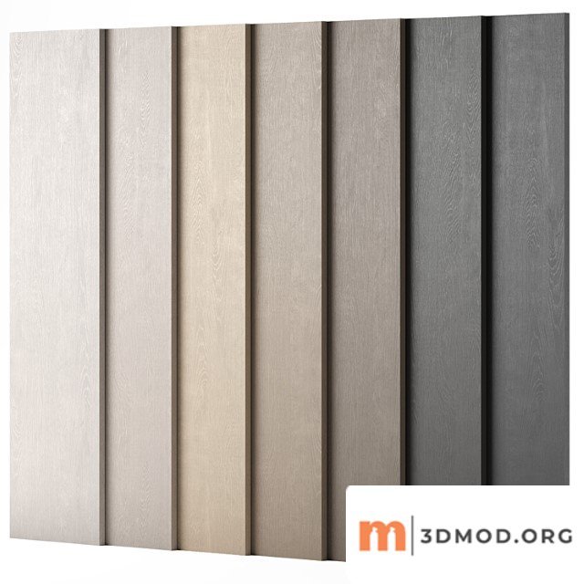 Wood oak material (seamless) - set 90