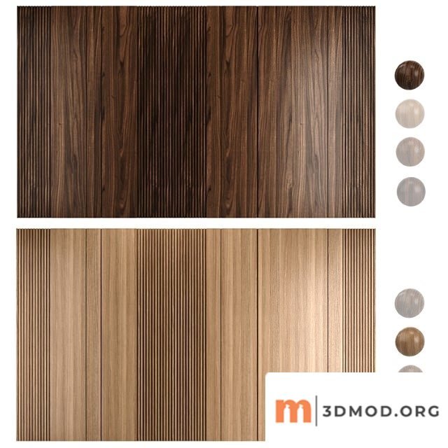 Wood panel set 2