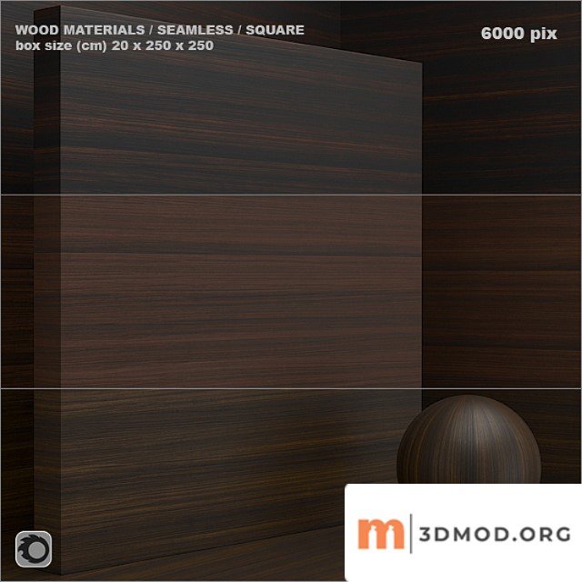 Wood veneer (seamless) - set 8
