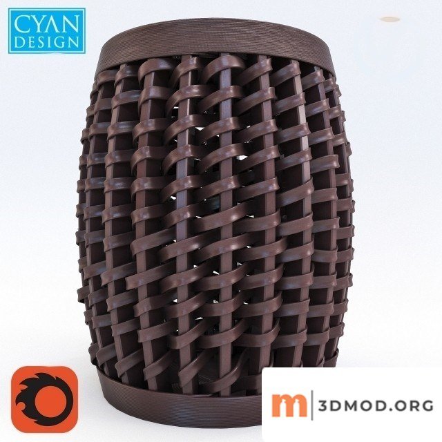 Woven Sienna Stool
