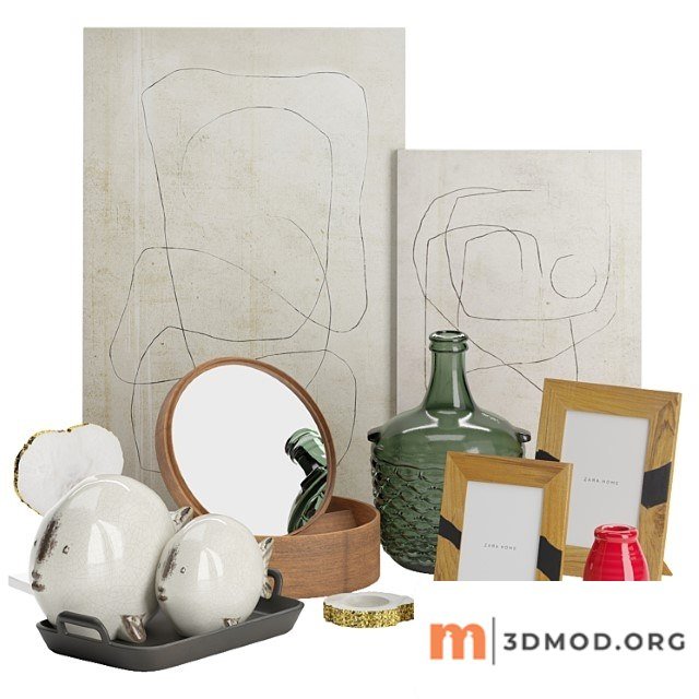 Zara Home Decorative Set No 1