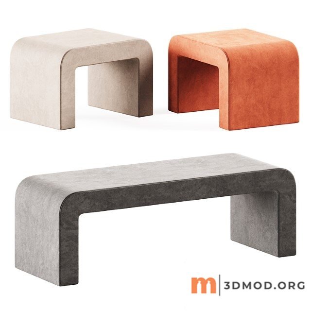 upholstered bench