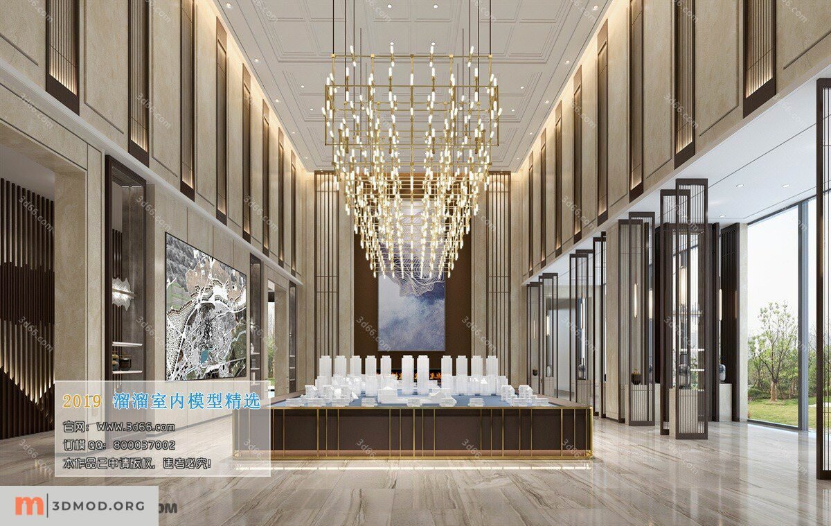 A008-Modern style-Sale Center-2019