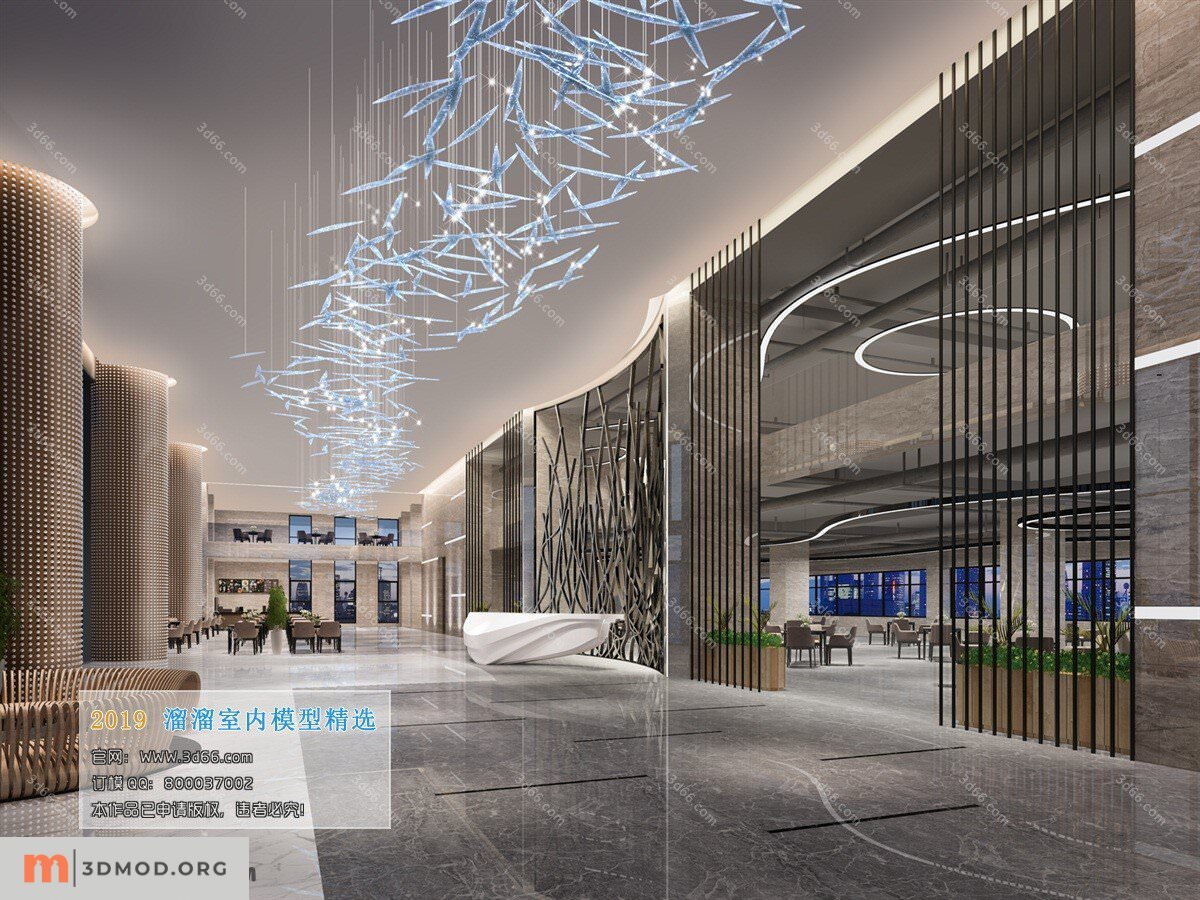 A010-Modern style-Lobby_Reception-2019