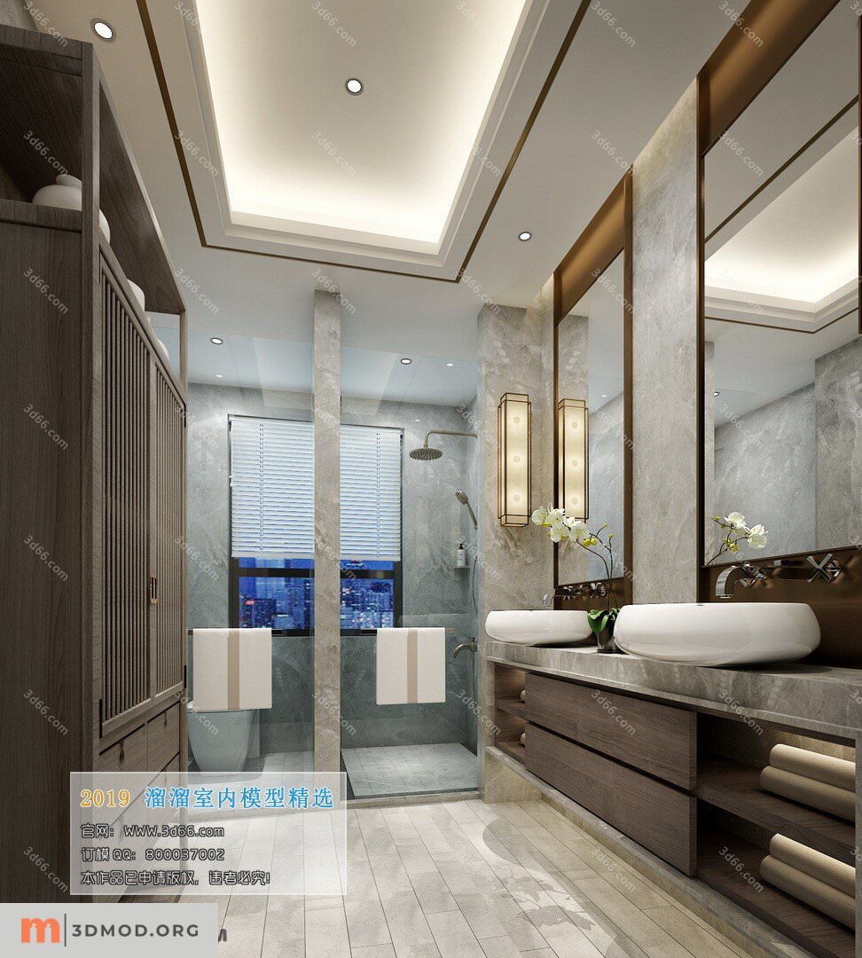C004-Chinese style-Toilet_Bathroom-2019