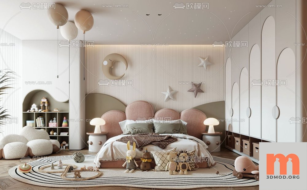 SketchUp Child Bedroom 12022009