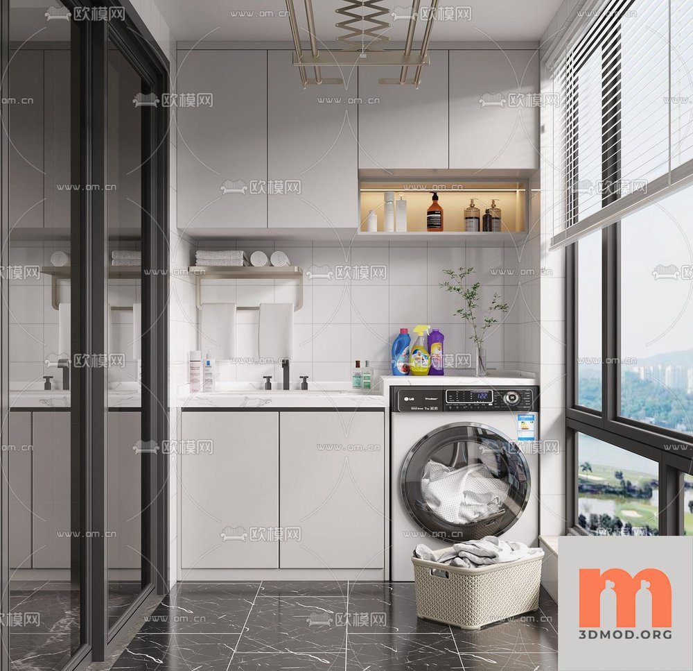 SketchUp Laundry Area 11994092