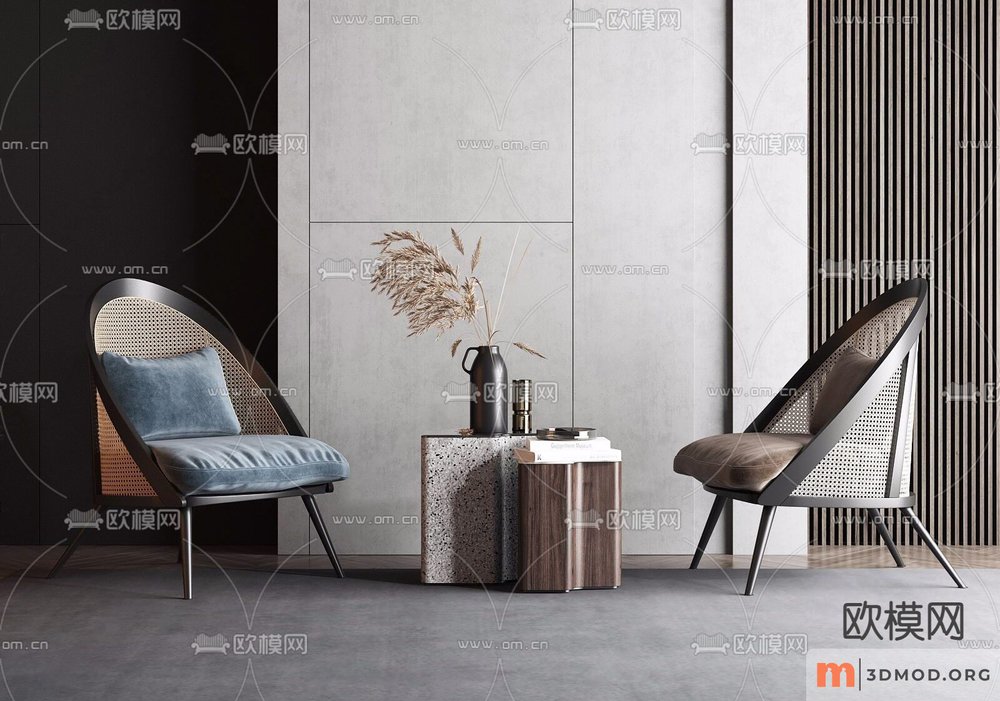 Wabi-sabi Other soft seating - Arm chair 14184445