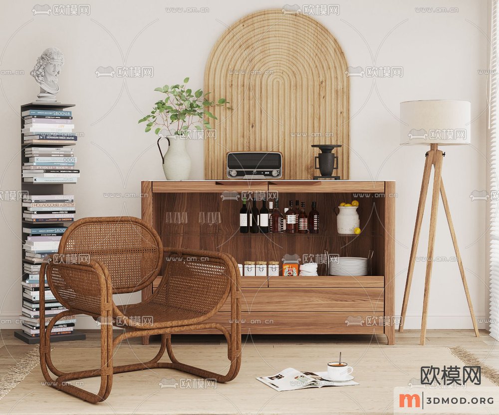 Wabi-sabi Other soft seating - Arm chair 14198479-CR