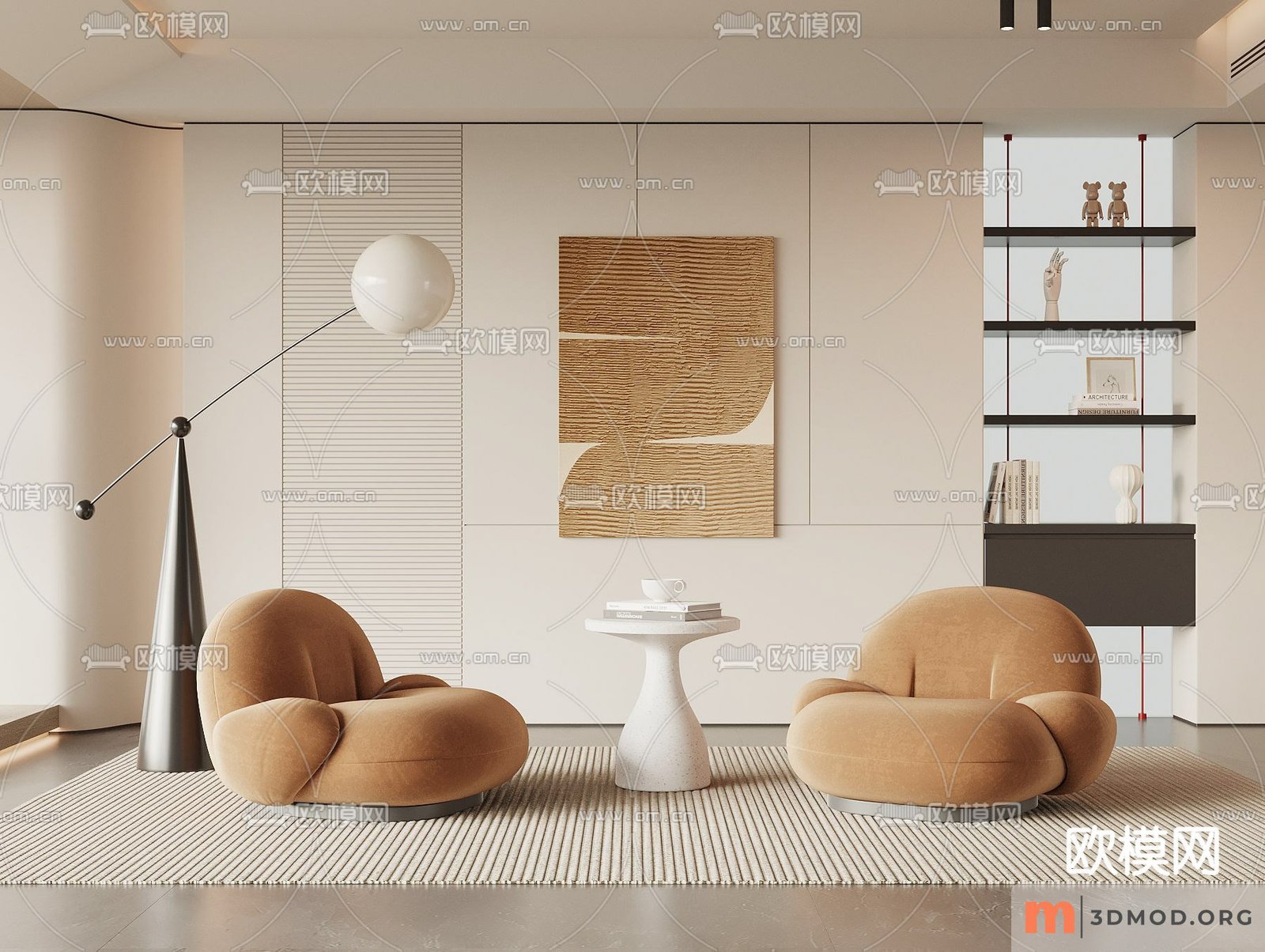 Wabi-sabi Other soft seating - Arm chair 14226321