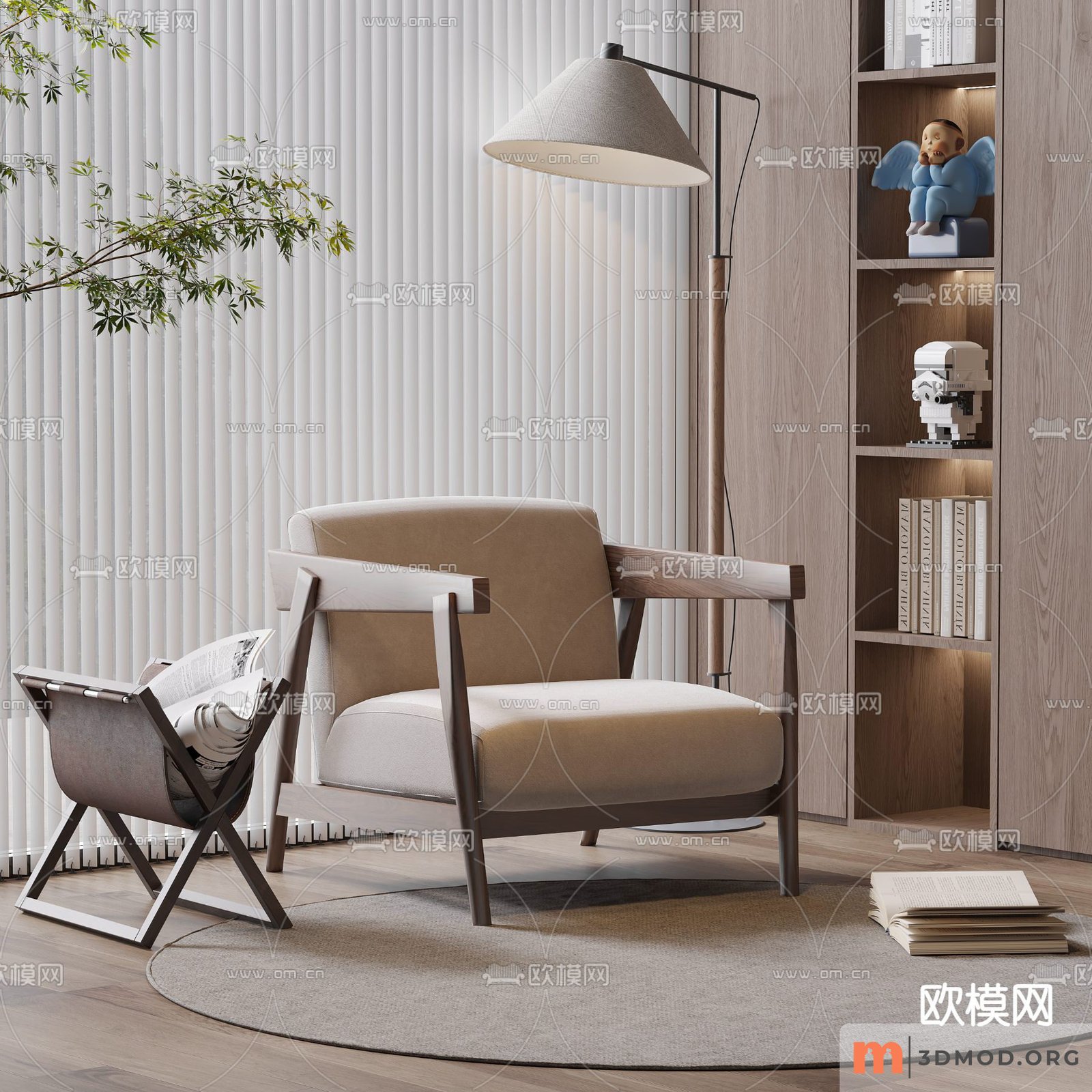 Wabi-sabi Other soft seating - Arm chair 14231746-CR
