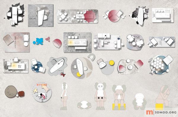 PTS-Interior Design Graphic Material